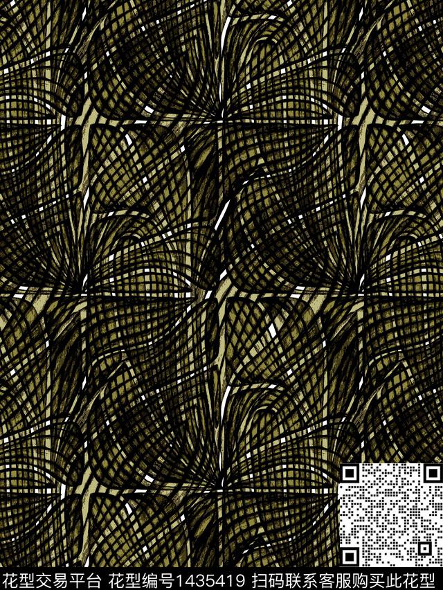 格子肌理纹理传统印花华亿平台下载（图片编号: 1435419） - 瓦栏（Walan）