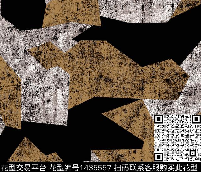 字母几何扎染华亿平台数码印花华亿平台下载（图片编号: 1435557） - 瓦栏（Walan）