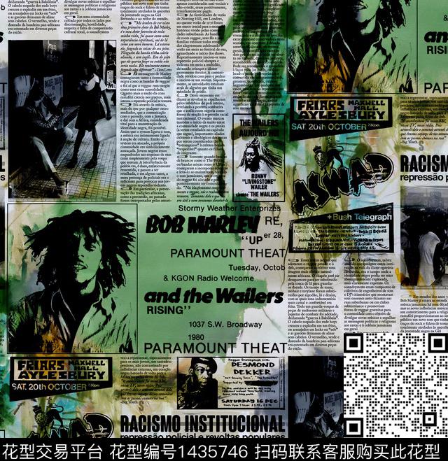 YOHJIYAMAMOTO海报大牌风数码印花华亿平台下载（图片编号: 1435746） - 瓦栏（Walan）