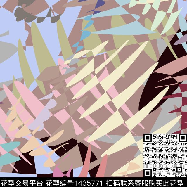 几何花卉菱形EMILIOPUCCI传统印花华亿平台下载（图片编号: 1435771） - 瓦栏（Walan）