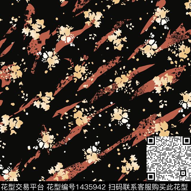 女装花卉小碎花数码印花华亿平台下载（图片编号: 1435942） - 瓦栏（Walan）
