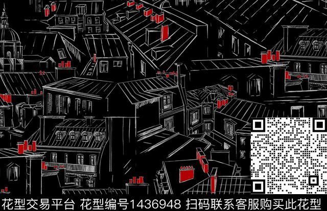 几何奢华插画数码印花华亿平台下载（图片编号: 1436948） - 瓦栏（Walan）