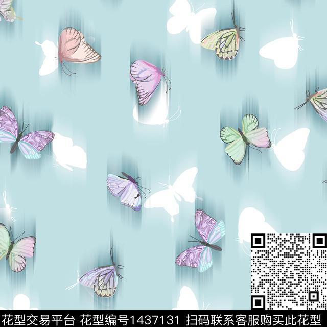 动物大牌风小清新数码印花华亿平台下载（图片编号: 1437131） - 瓦栏（Walan）