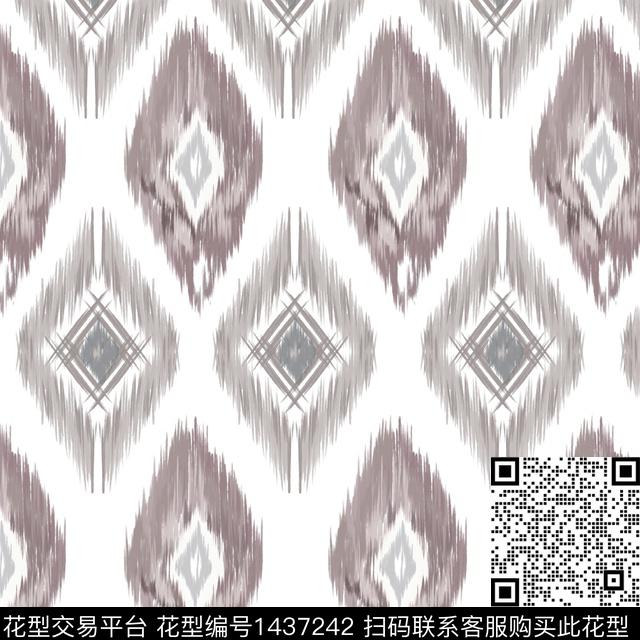 几何大牌风英伦传统印花华亿平台下载（图片编号: 1437242） - 瓦栏（Walan）