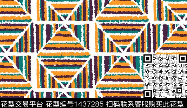 炫彩趋势华亿平台文艺数码印花华亿平台下载（图片编号: 1437285） - 瓦栏（Walan）