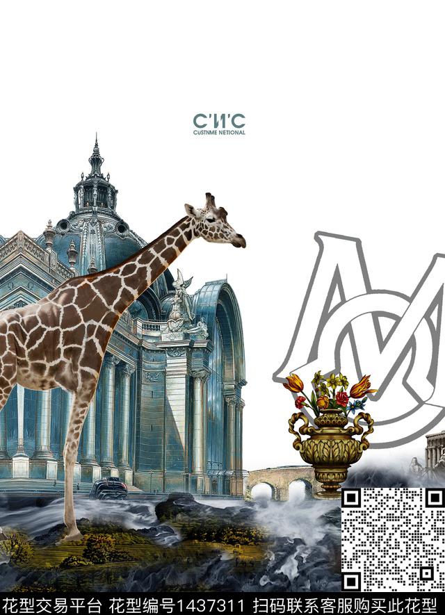 PHILIPPPLEIN时尚复古数码印花华亿平台下载（图片编号: 1437311） - 瓦栏（Walan）