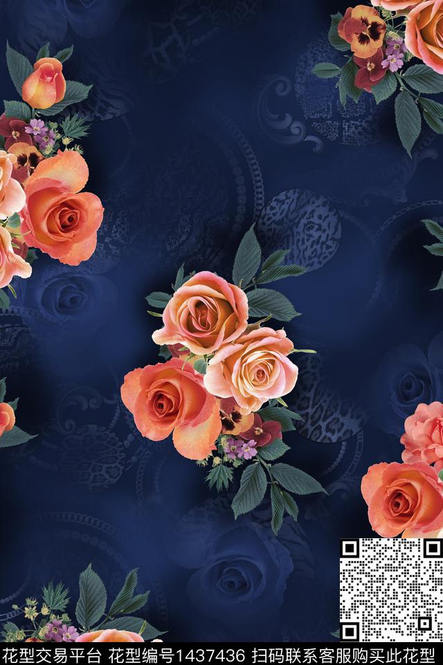 纸印花民族风包金华亿平台数码印花华亿平台下载（图片编号: 1437436） - 瓦栏（Walan）