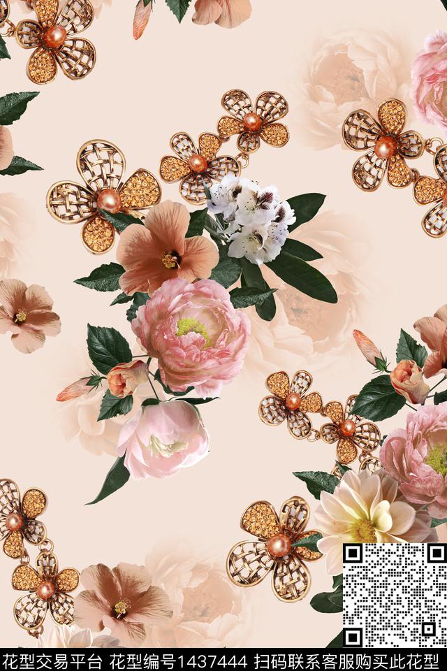 纸印花民族风包金华亿平台数码印花华亿平台下载（图片编号: 1437444） - 瓦栏（Walan）