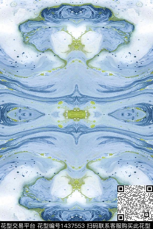 几何女装复古数码印花华亿平台下载（图片编号: 1437553） - 瓦栏（Walan）