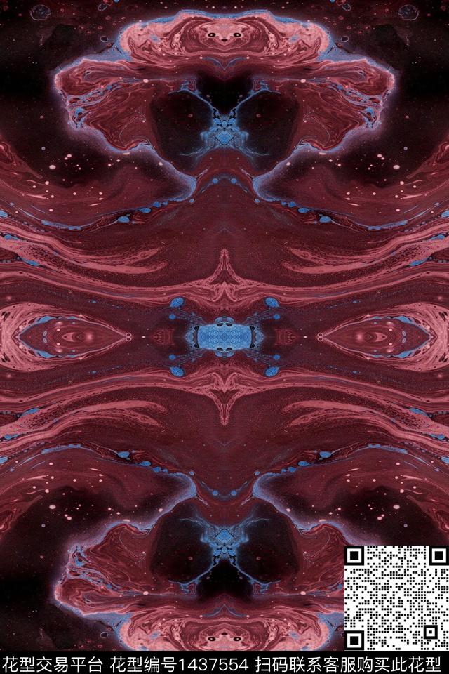 几何女装复古数码印花华亿平台下载（图片编号: 1437554） - 瓦栏（Walan）