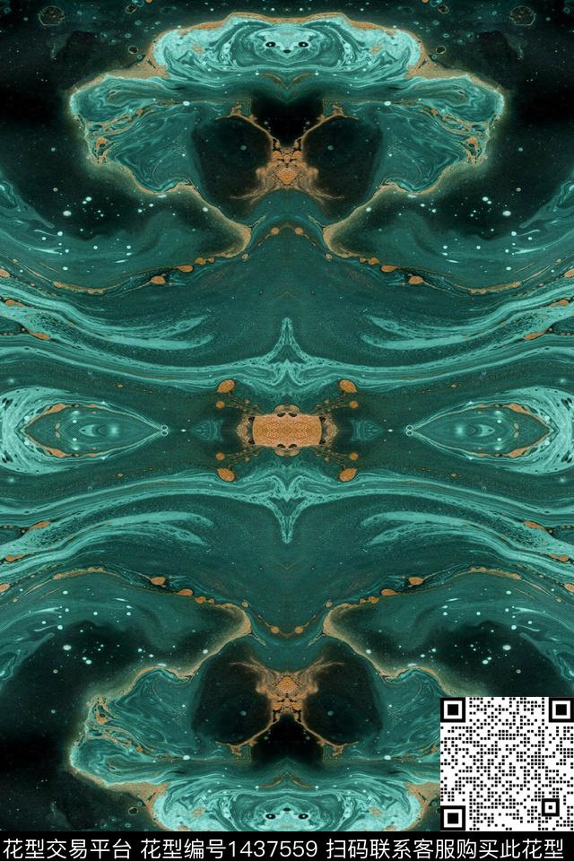 几何女装复古数码印花华亿平台下载（图片编号: 1437559） - 瓦栏（Walan）