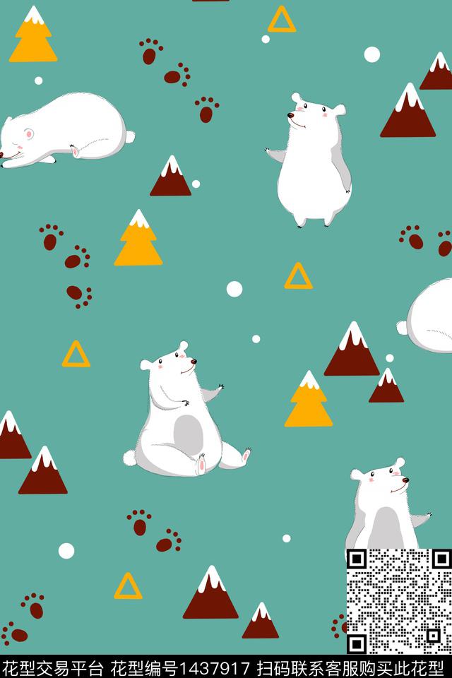 童装动物卡通传统印花华亿平台下载（图片编号: 1437917） - 瓦栏（Walan）