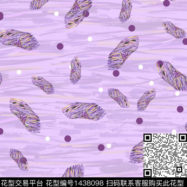 炫彩线条几何数码印花华亿平台下载（图片编号: 1438098） - 瓦栏（Walan）