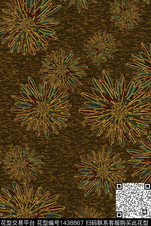 纸印花民族风包金华亿平台数码印花华亿平台下载（图片编号: 1438867） - 瓦栏（Walan）