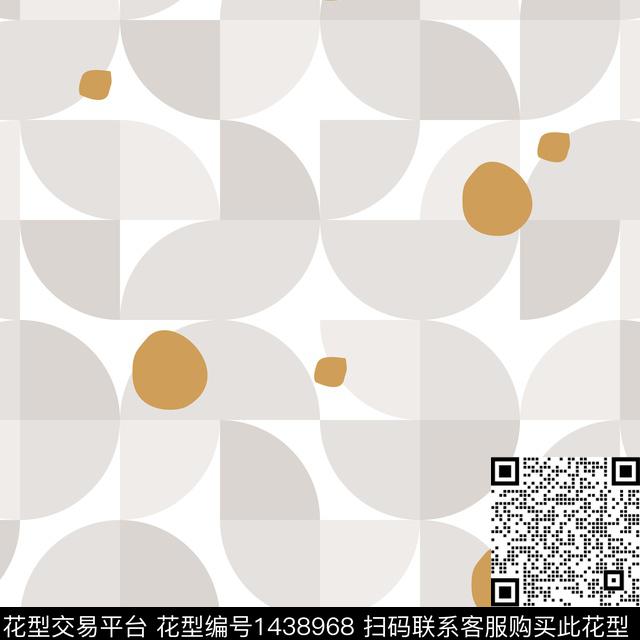 时尚几何抽象传统印花华亿平台下载（图片编号: 1438968） - 瓦栏（Walan）