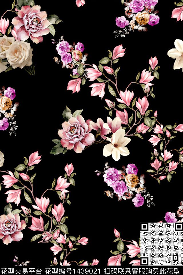 简约趋势华亿平台文艺数码印花华亿平台下载（图片编号: 1439021） - 瓦栏（Walan）