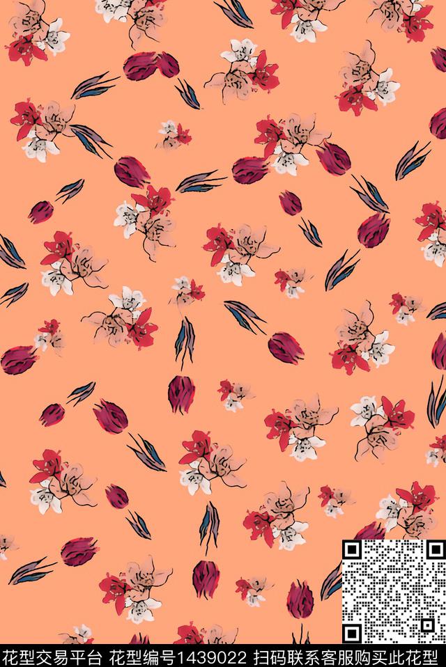 简约趋势华亿平台文艺数码印花华亿平台下载（图片编号: 1439022） - 瓦栏（Walan）