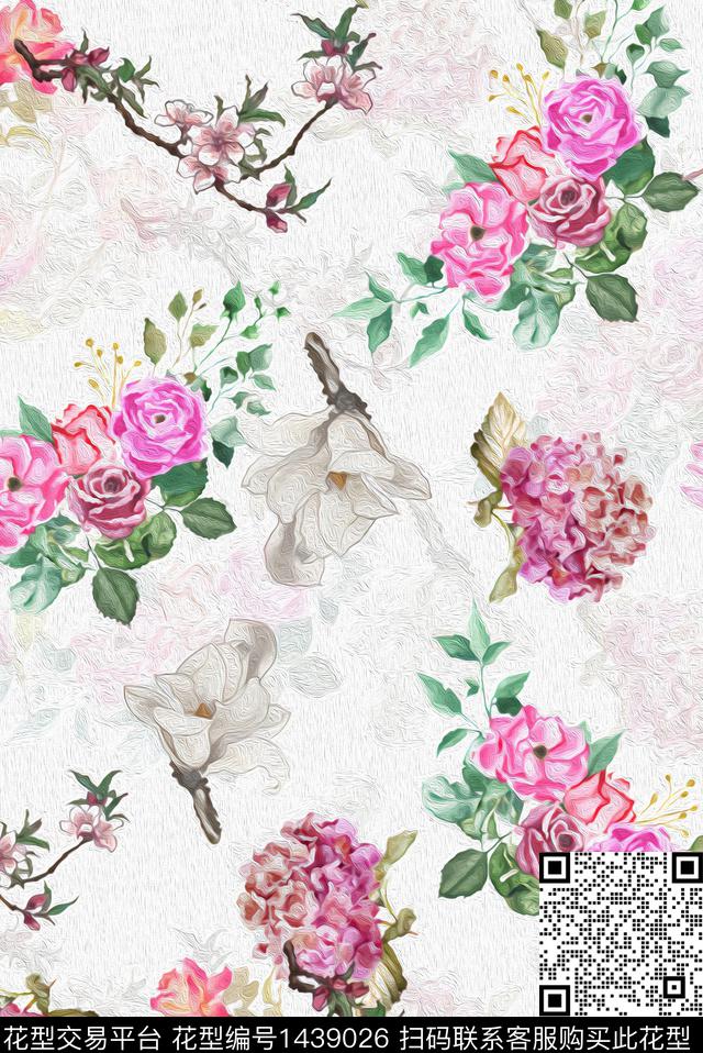 简约趋势华亿平台文艺数码印花华亿平台下载（图片编号: 1439026） - 瓦栏（Walan）