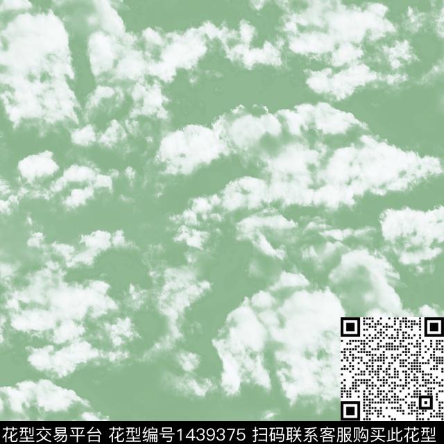 迷彩大牌风天空数码印花华亿平台下载（图片编号: 1439375） - 瓦栏（Walan）