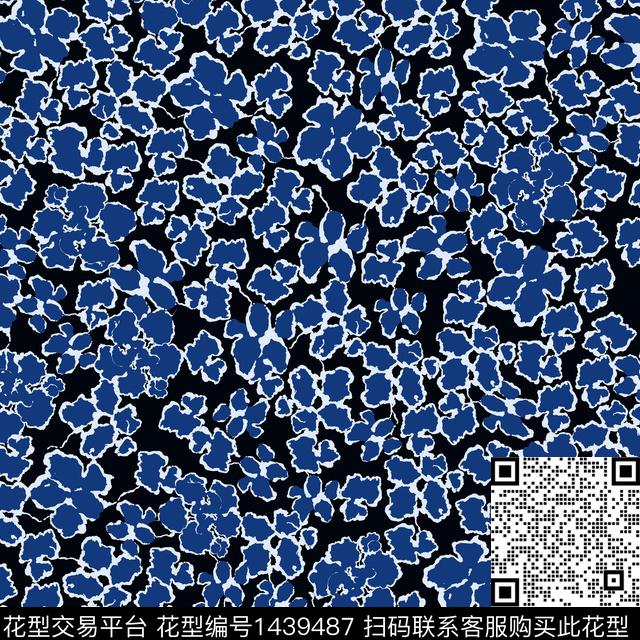 女装花卉中国风数码印花华亿平台下载（图片编号: 1439487） - 瓦栏（Walan）