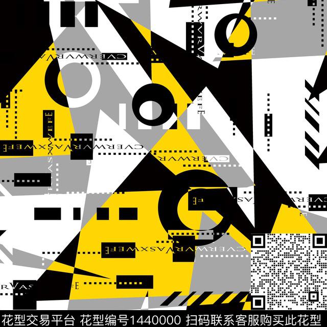 纸印花几何男装传统印花华亿平台下载（图片编号: 1440000） - 瓦栏（Walan）