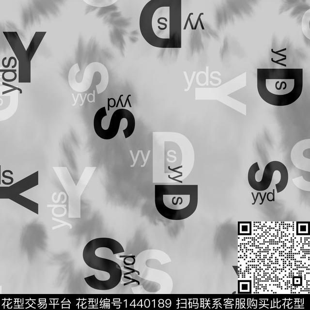 字母男装大牌风传统印花华亿平台下载（图片编号: 1440189） - 瓦栏（Walan）