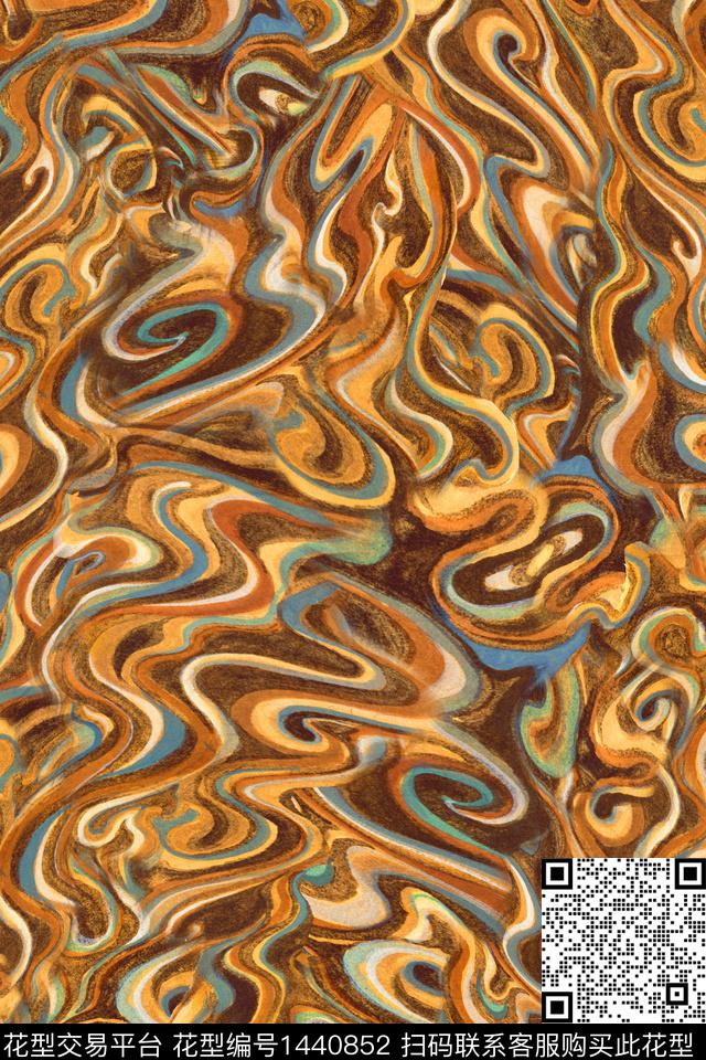 真丝中国风华亿平台纹理华亿平台数码印花华亿平台下载（图片编号: 1440852） - 瓦栏（Walan）