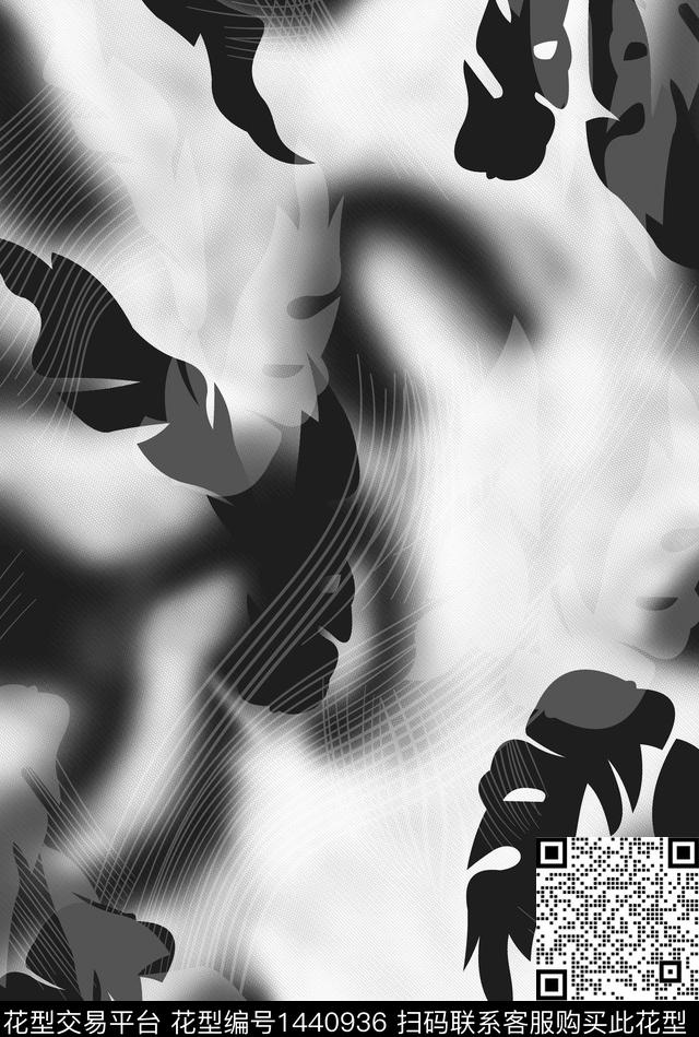 字母数码华亿平台几何数码印花华亿平台下载（图片编号: 1440936） - 瓦栏（Walan）