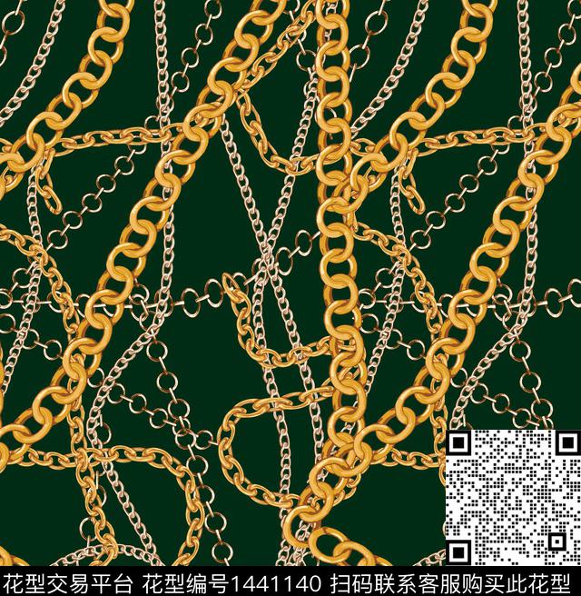 金属链条男装数码印花华亿平台下载（图片编号: 1441140） - 瓦栏（Walan）