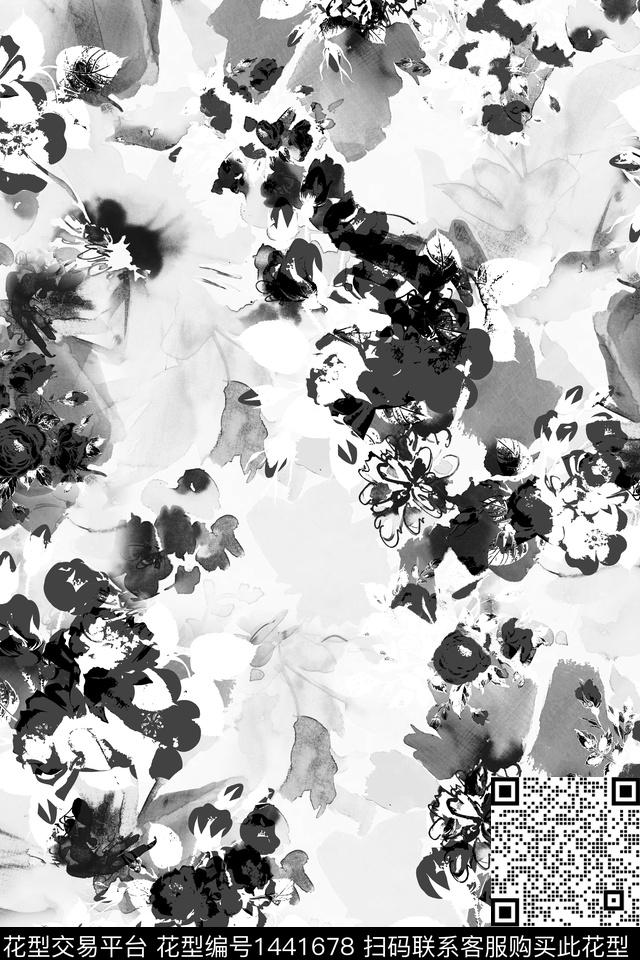 数码华亿平台定位花几何数码印花华亿平台下载（图片编号: 1441678） - 瓦栏（Walan）