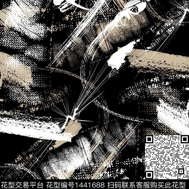 字母数码华亿平台几何数码印花华亿平台下载（图片编号: 1441688） - 瓦栏（Walan）