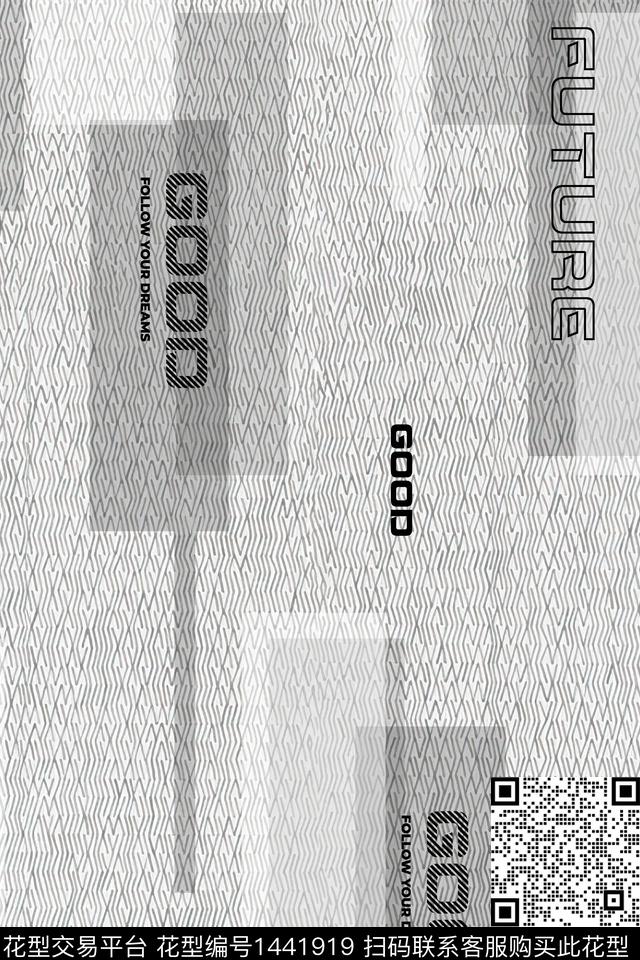 男装满版花几何格子数码印花华亿平台下载（图片编号: 1441919） - 瓦栏（Walan）