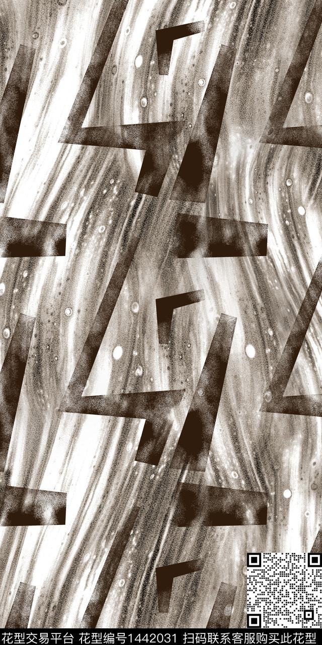 线条数码华亿平台几何数码印花华亿平台下载（图片编号: 1442031） - 瓦栏（Walan）