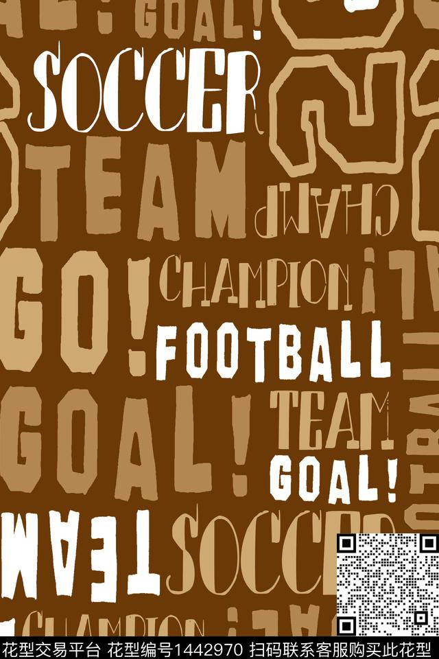 大牌风男装满版花字母数码印花华亿平台下载（图片编号: 1442970） - 瓦栏（Walan）