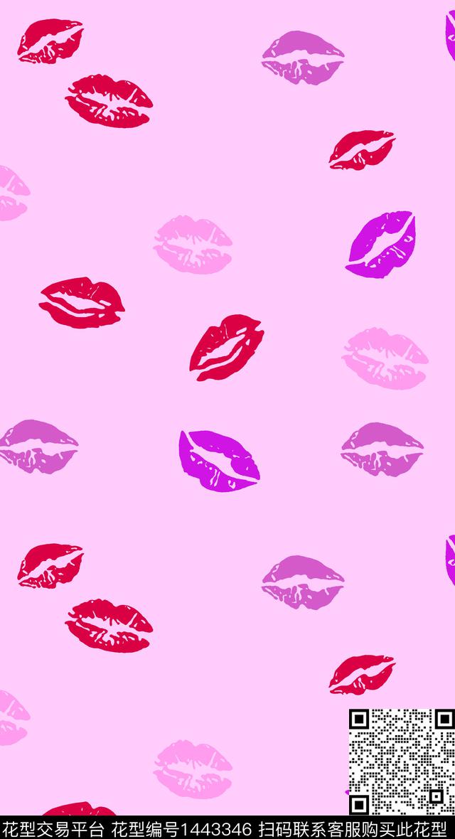 数码华亿平台定位花可爱传统印花华亿平台下载（图片编号: 1443346） - 瓦栏（Walan）