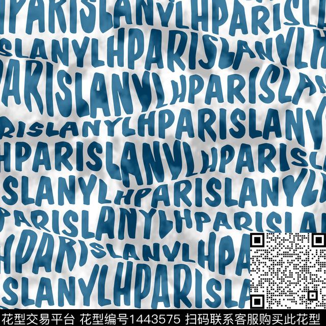 字母扎染华亿平台男装传统印花华亿平台下载（图片编号: 1443575） - 瓦栏（Walan）