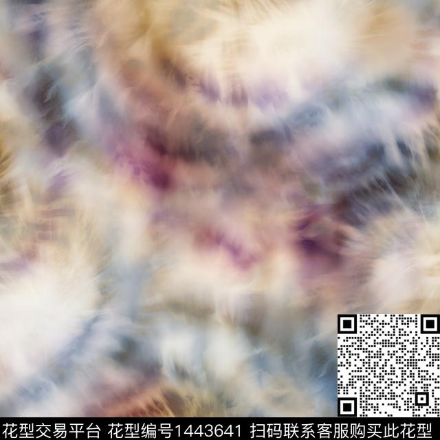 炫彩肌理大牌风数码印花华亿平台下载（图片编号: 1443641） - 瓦栏（Walan）