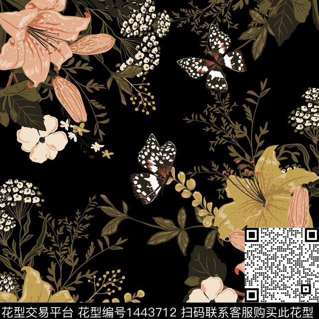 数码华亿平台几何扎染华亿平台数码印花华亿平台下载（图片编号: 1443712） - 瓦栏（Walan）