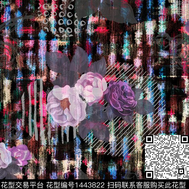 绿植树叶数码华亿平台花卉数码印花华亿平台下载（图片编号: 1443822） - 瓦栏（Walan）