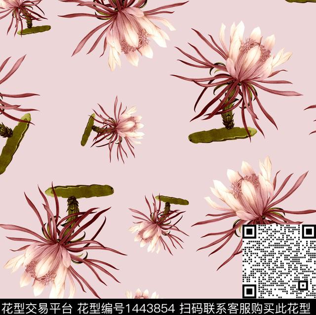 玫瑰花Erdem2022春夏新品数码印花华亿平台下载（图片编号: 1443854） - 瓦栏（Walan）