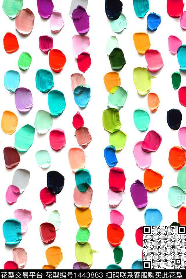 肌理油画华亿平台数码印花华亿平台下载（图片编号: 1443883） - 瓦栏（Walan）