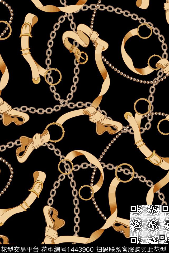 真丝年轻女性大牌风数码印花华亿平台下载（图片编号: 1443960） - 瓦栏（Walan）