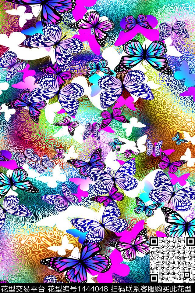 趋势华亿平台数码华亿平台扎染华亿平台数码印花华亿平台下载（图片编号: 1444048） - 瓦栏（Walan）