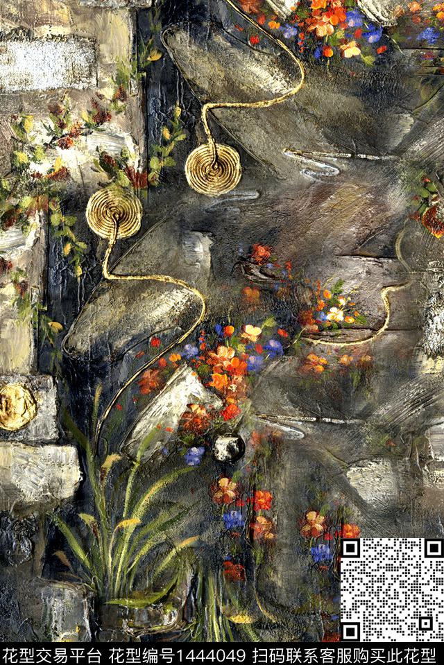 趋势华亿平台数码华亿平台扎染华亿平台数码印花华亿平台下载（图片编号: 1444049） - 瓦栏（Walan）