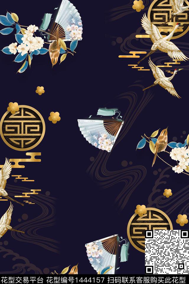 数码华亿平台女装中国风数码印花华亿平台下载（图片编号: 1444157） - 瓦栏（Walan）