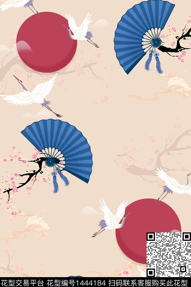 数码华亿平台女装中国风数码印花华亿平台下载（图片编号: 1444184） - 瓦栏（Walan）