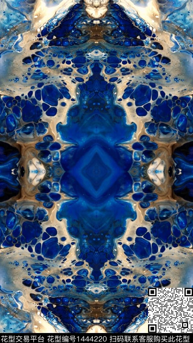 几何肌理数码华亿平台数码印花华亿平台下载（图片编号: 1444220） - 瓦栏（Walan）