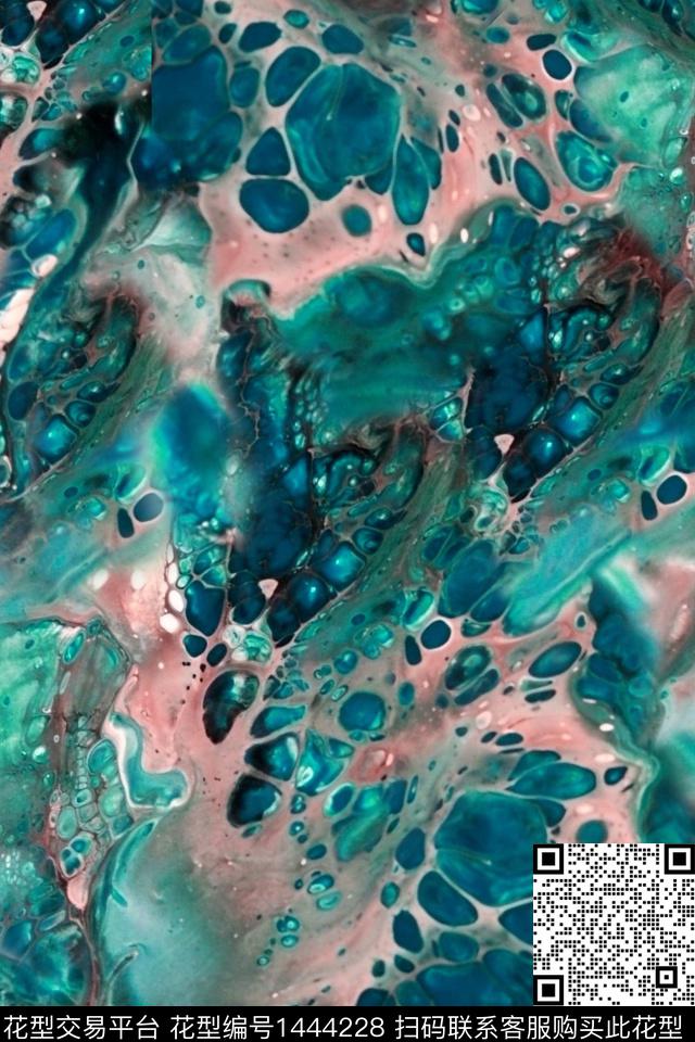 肌理数码华亿平台抽象数码印花华亿平台下载（图片编号: 1444228） - 瓦栏（Walan）