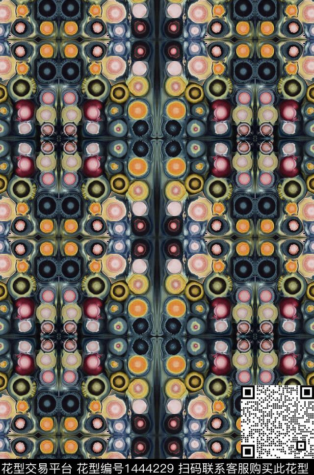 几何肌理数码华亿平台数码印花华亿平台下载（图片编号: 1444229） - 瓦栏（Walan）