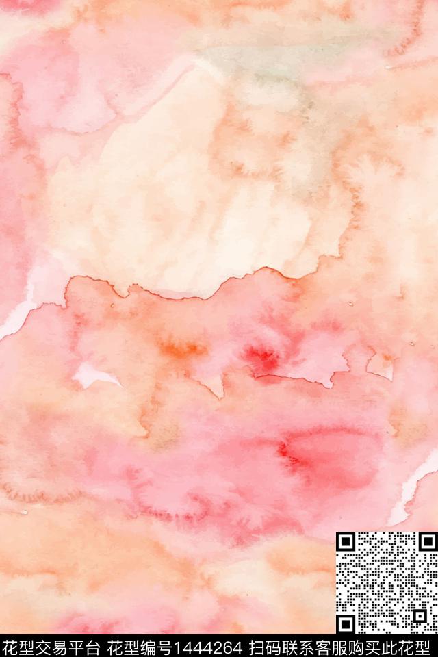 水彩肌理水墨风数码印花华亿平台下载（图片编号: 1444264） - 瓦栏（Walan）